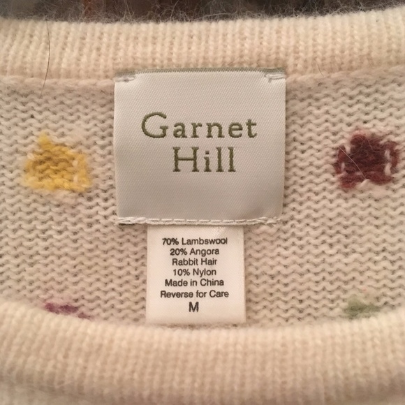 Garnet Hill Polka Dot Sweater - Picture 5 of 6